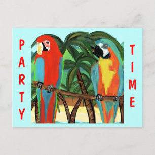 PAPAGEIEN POSTKARTE