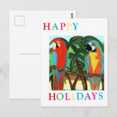 PAPAGEIEN POSTKARTE (Vorne/Hinten)