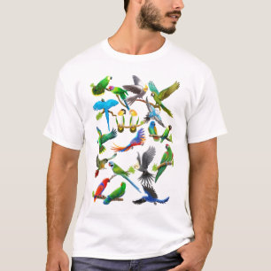 Papageien-reichlich T - Shirt