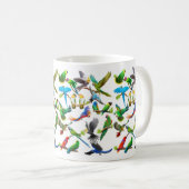 Papageien-reichlich Tasse (VorderseiteRechts)