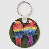 Papageien Schlüsselanhänger (Vorderseite)