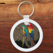 Papageien Schlüsselanhänger (Vorderseite)