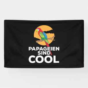 Papageien Sind Cool Banner