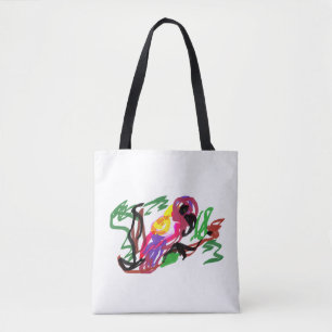 Papageien Spaß Sommer  Tasche