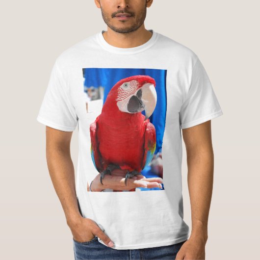 Papageien-T - Shirt (Vorderseite)