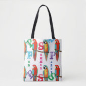 PAPAGEIEN TASCHE (Vorderseite)