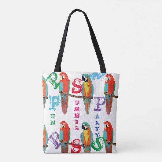 PAPAGEIEN TASCHE (Rückseite)