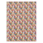 Papageien u. Palmblätter 2 Tischdecke (Vorderseite)