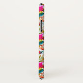 Papageien u. Palmblätter Case-Mate iPhone Hülle (Hinten/Rechts)