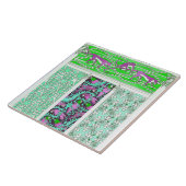 Papageien- und Affedschungel Fliese (Seite)