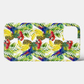 Papageien und tropische Frucht Case-Mate iPhone Hülle (Rückseite (Horizontal))