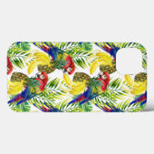 Papageien und tropische Frucht Case-Mate iPhone Hülle (Rückseite (Horizontal))