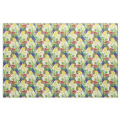 Papageien und tropische Frucht Stoff (Fat Quarter (45,7 x 55,9 cm))
