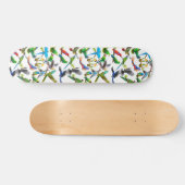 Papageien-verrücktes Skateboard (Horizontal)