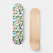 Papageien-verrücktes Skateboard (Vorderseite)