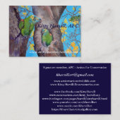 Papageien-Visitenkarte Visitenkarte (Vorne/Hinten)