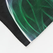 Papageien-Vogel Fleecedecke (Ecke)