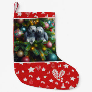 Papageien-Weihnachtsstrumpf Kleiner Weihnachtsstrumpf
