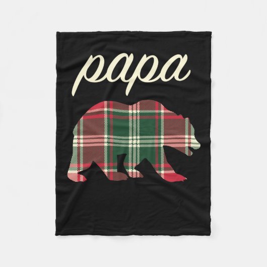 Papageienbär Fleecedecke (Vorderseite)