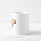 Papageienbild Cartoon Kaffeetasse (Mittel)