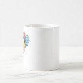 Papageienbild Cartoon Kaffeetasse (Mittel)