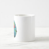 Papageienbild Cartoon Kaffeetasse (Mittel)