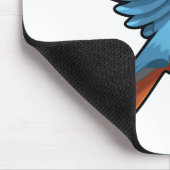 Papageienbild Cartoon Mousepad (Ecke)