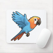 Papageienbild Cartoon Mousepad (Mit Mouse)