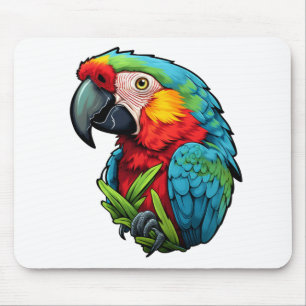 Papageienbild Cartoon Mousepad