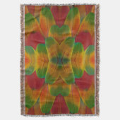 Papageienfeder Kaleidoskop Decke (Vorderseite Vertikal)