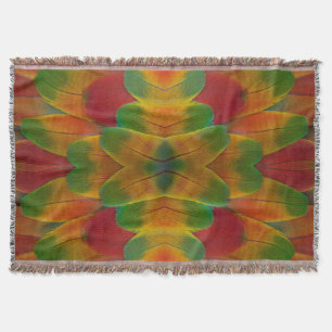 Papageienfeder Kaleidoskop Decke