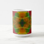 Papageienfeder Kaleidoskop Kaffeetasse (Mittel)