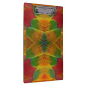 Papageienfeder Kaleidoskop Klemmbrett (Rechts)