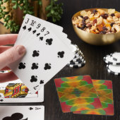 Papageienfeder Kaleidoskop Spielkarten (In Situ)