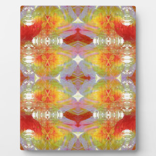 Papageienfedern Fotoplatte