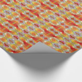 Papageienfedern Geschenkpapier (Ecke)