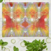 Papageienfedern Küchentuch (Gefaltet)