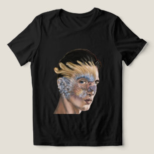 Papageienfrau Tri-Blend Shirt