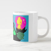 Papageienfreude Jumbo-Tasse (Rechts)