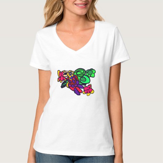 Papageienfreudenwald T-Shirt (Vorderseite)