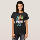 Papageienjunge Süße Tier T-Shirt (Vorne ganz)