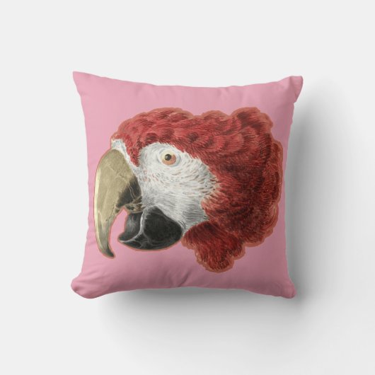 Papageienkissen für niedliche Vögel Kissen (Vorderseite)