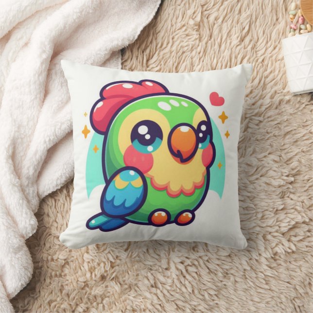 Papageienkissen Kissen (Decke)