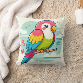 Papageienkissen Kissen
