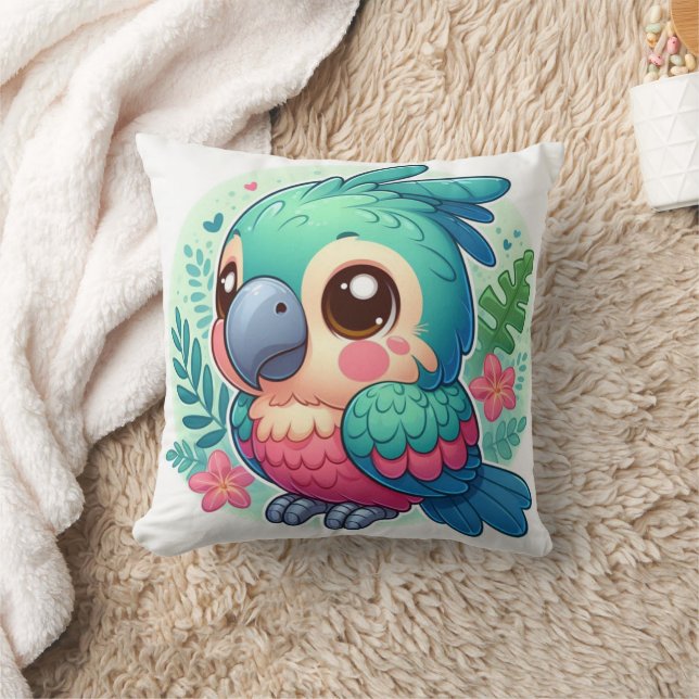 Papageienkissen Kissen (Decke)