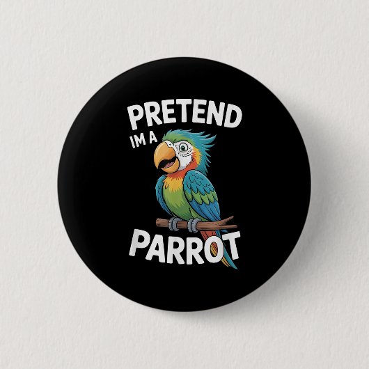 Papageienkostüm button (Vorderseite)