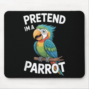 Papageienkostüm mousepad