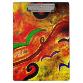 Papageienkurven Klemmbrett