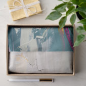 Papageienölmalerei Blumendekoupage Seidenpapier (Geschenk)