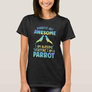 Papageienoutfit für Papageienliebhaber T-Shirt